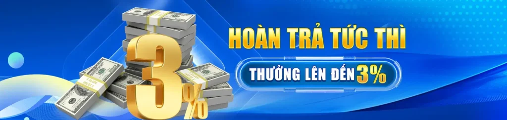 Trang chủ X88003 hoàn trả cược 3%